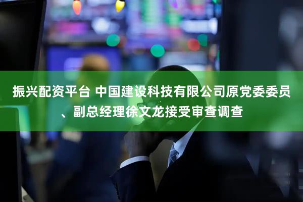 振兴配资平台 中国建设科技有限公司原党委委员、副总经理徐文龙接受审查调查